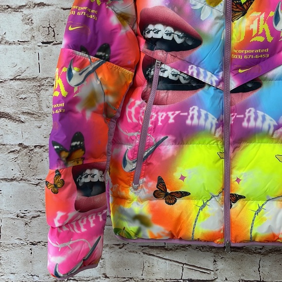 Nike Stormfit Multi Color Puffer Jacket NWT - Picture 3 of 13